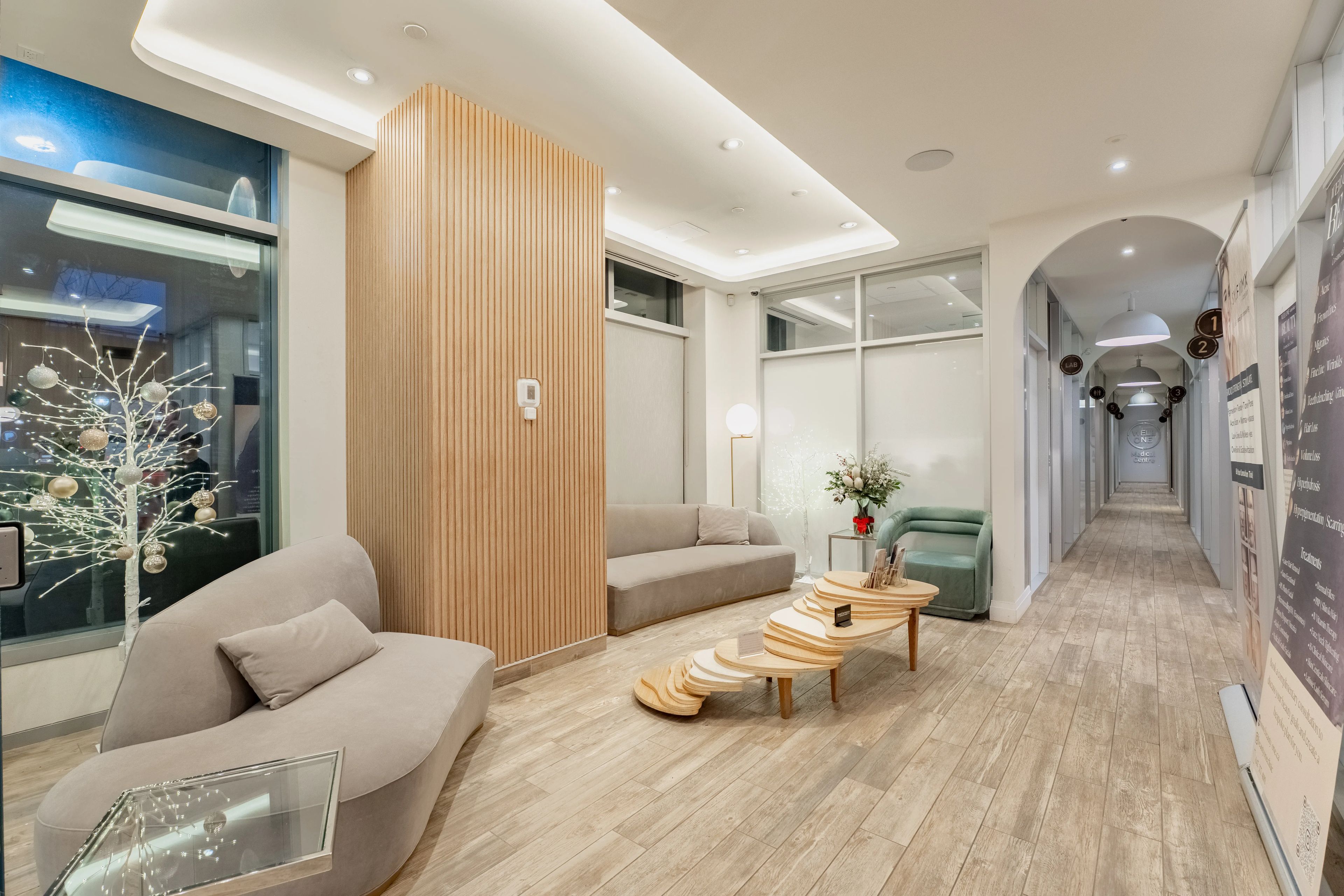 BeautyOne medical spa clinic interior - Toronto aesthetic treatment facility