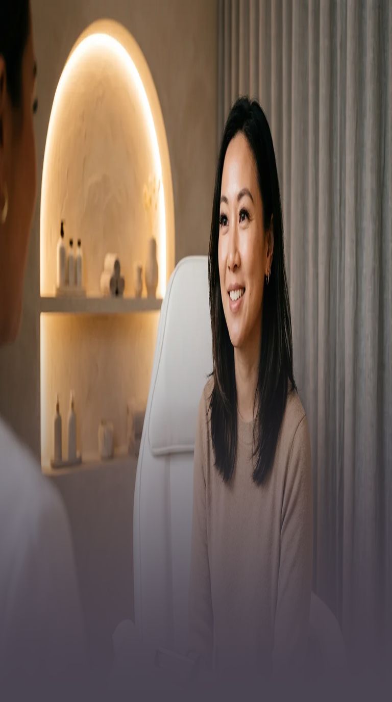 Latisse® Lash Growth treatment mobile banner at Toronto medical spa - Naturally Fuller Lashes, Built From Within...