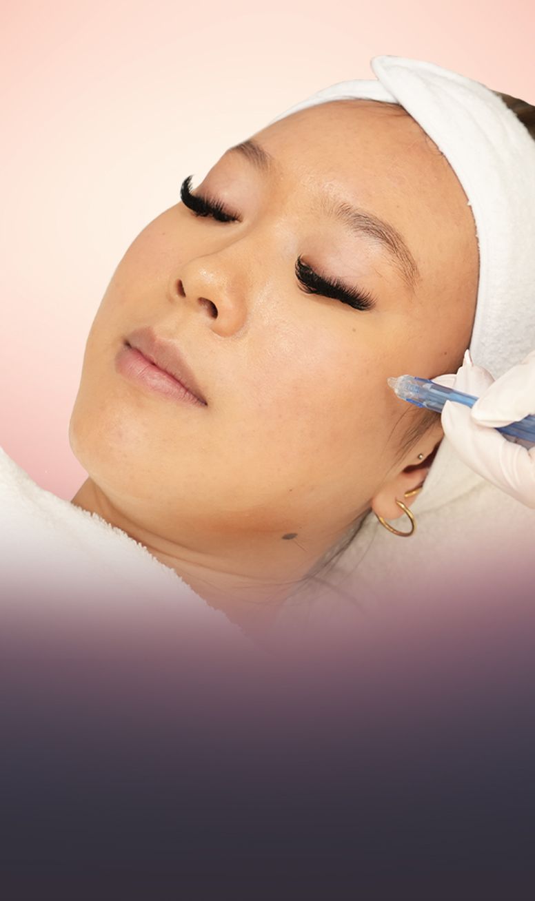 Xcite Tech JetPeel™ Facial treatment at Toronto medical spa - JetPeel infuses hydration and calms inflammation—p...